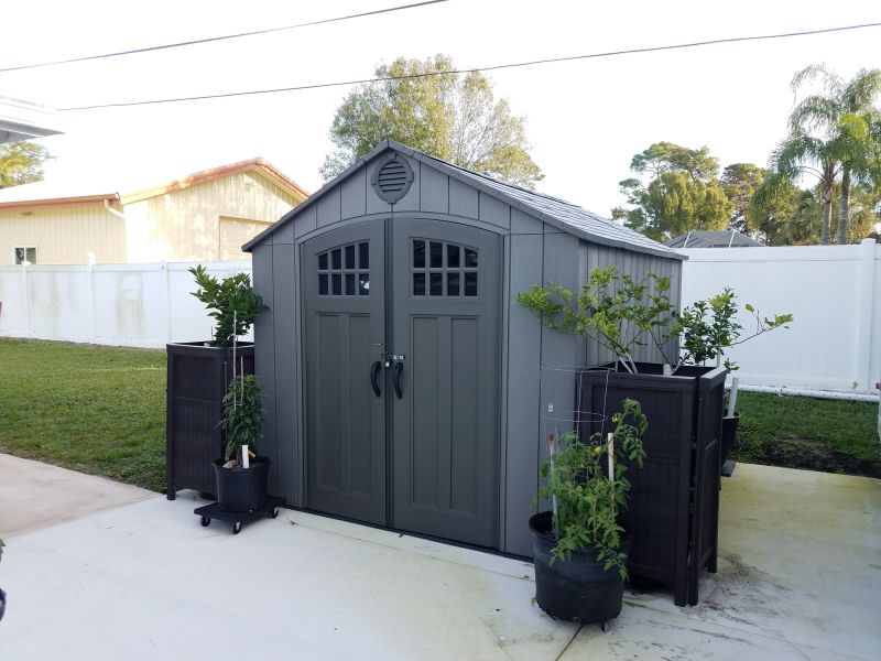 Cedar Shed Installation in Conroe, TX