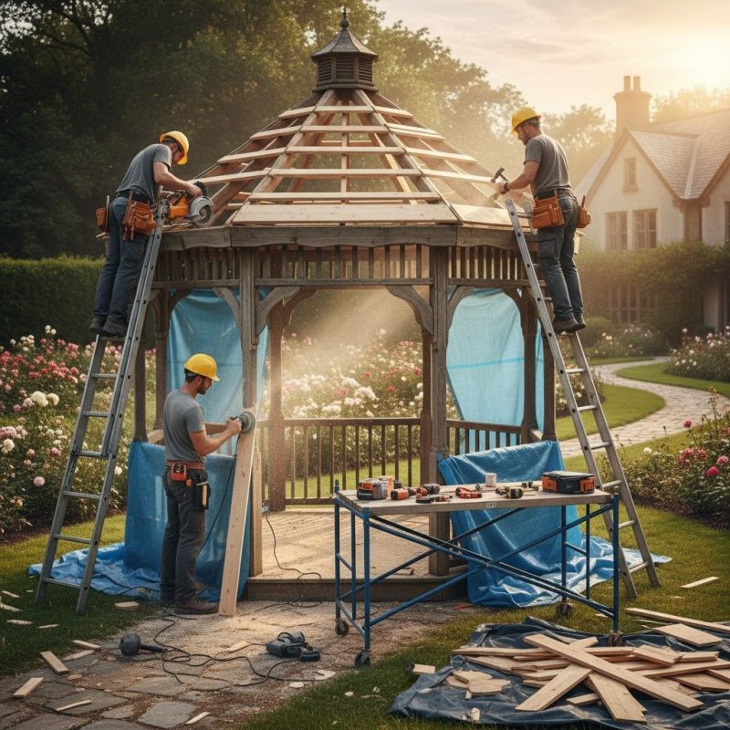 Common Signs Your Shed, Barn, Or Gazebo Needs Professional Repairs