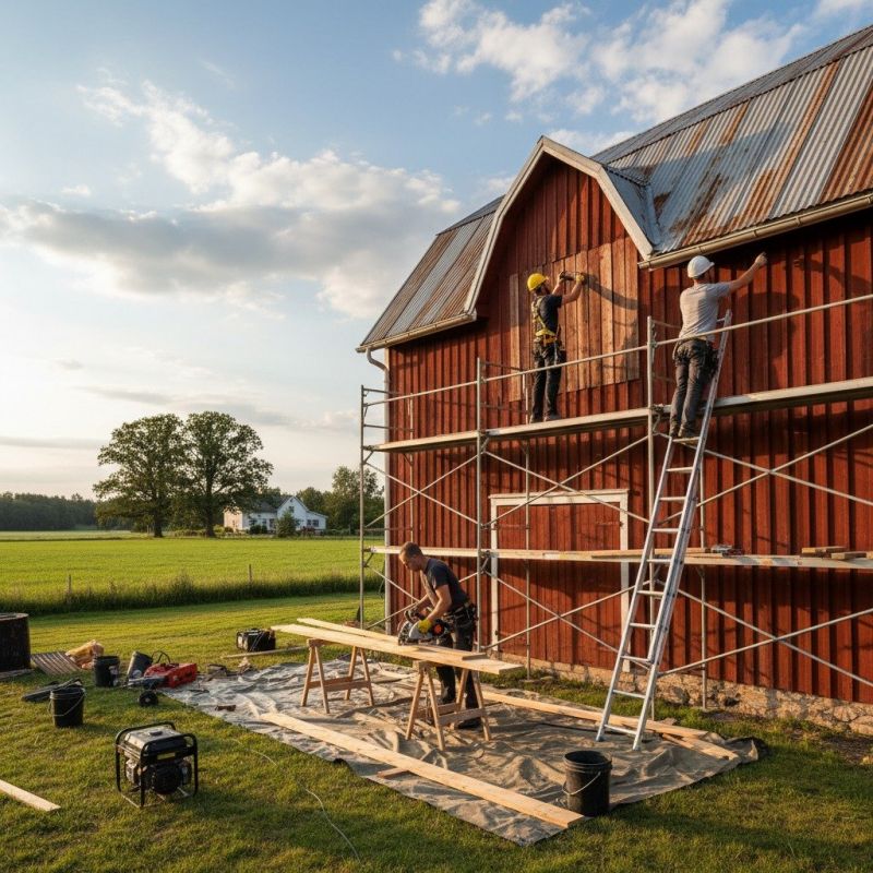 Local Barn Repair Service pros at work
