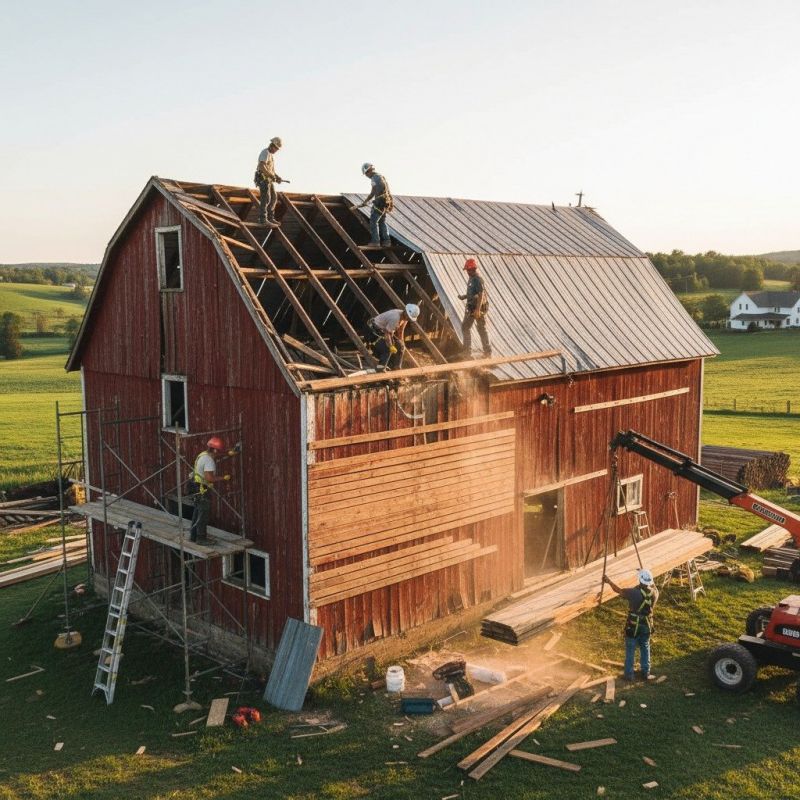 Contact About Barn Repair Service
